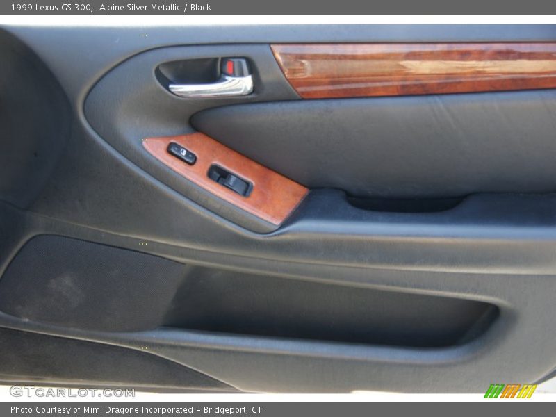 Alpine Silver Metallic / Black 1999 Lexus GS 300
