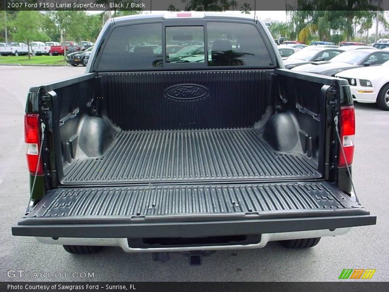 Black / Black 2007 Ford F150 Lariat SuperCrew