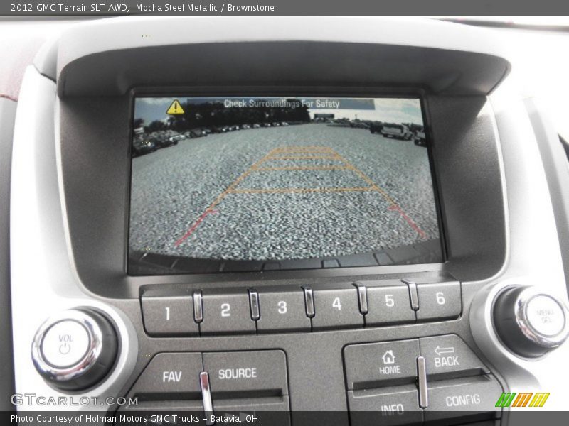 Mocha Steel Metallic / Brownstone 2012 GMC Terrain SLT AWD