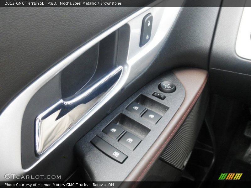 Mocha Steel Metallic / Brownstone 2012 GMC Terrain SLT AWD