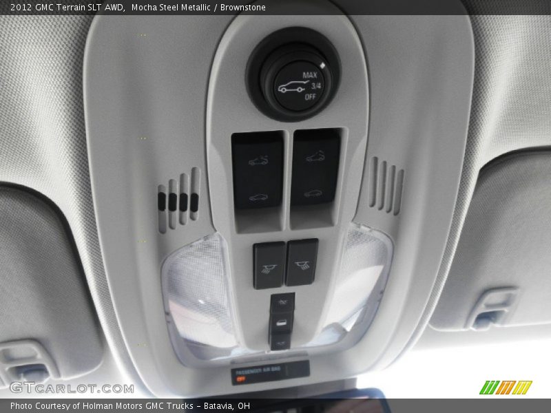 Mocha Steel Metallic / Brownstone 2012 GMC Terrain SLT AWD