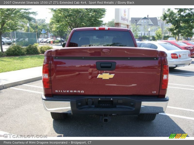 Sport Red Metallic / Ebony Black 2007 Chevrolet Silverado 1500 LT Z71 Extended Cab 4x4
