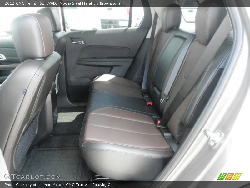 Mocha Steel Metallic / Brownstone 2012 GMC Terrain SLT AWD