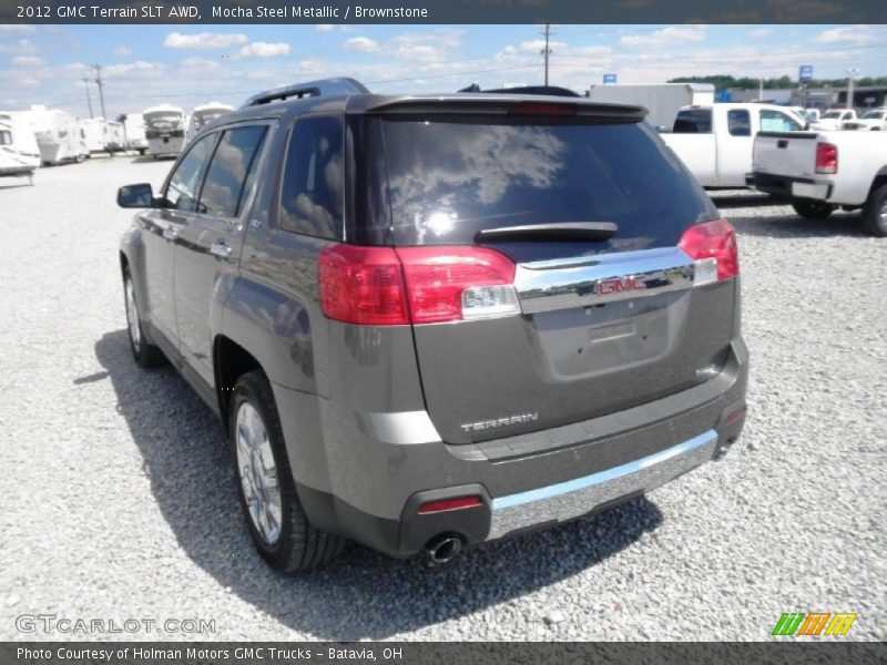 Mocha Steel Metallic / Brownstone 2012 GMC Terrain SLT AWD