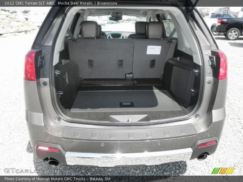 Mocha Steel Metallic / Brownstone 2012 GMC Terrain SLT AWD