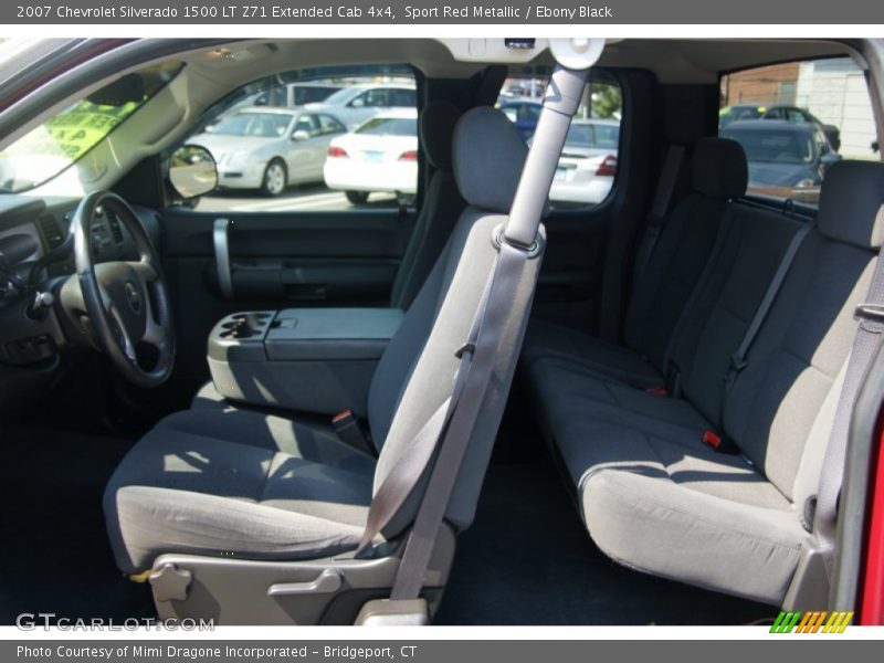 Sport Red Metallic / Ebony Black 2007 Chevrolet Silverado 1500 LT Z71 Extended Cab 4x4