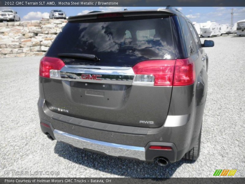 Mocha Steel Metallic / Brownstone 2012 GMC Terrain SLT AWD