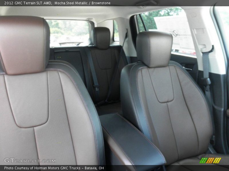 Mocha Steel Metallic / Brownstone 2012 GMC Terrain SLT AWD