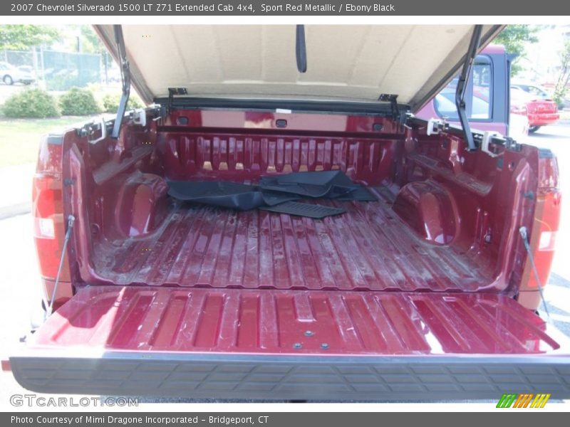 Sport Red Metallic / Ebony Black 2007 Chevrolet Silverado 1500 LT Z71 Extended Cab 4x4