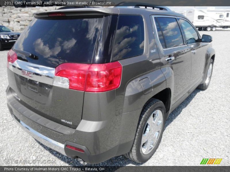 Mocha Steel Metallic / Brownstone 2012 GMC Terrain SLT AWD
