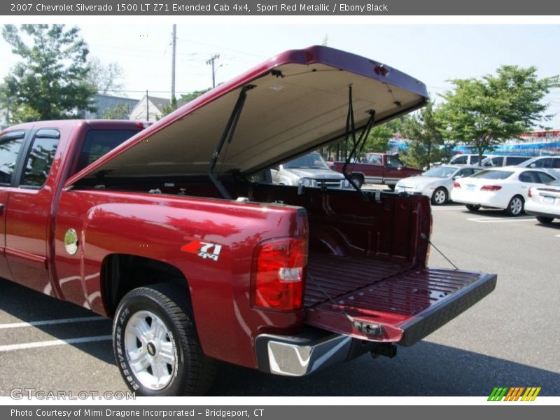 Sport Red Metallic / Ebony Black 2007 Chevrolet Silverado 1500 LT Z71 Extended Cab 4x4