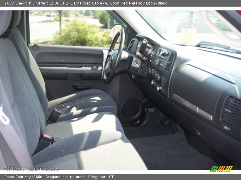 Sport Red Metallic / Ebony Black 2007 Chevrolet Silverado 1500 LT Z71 Extended Cab 4x4