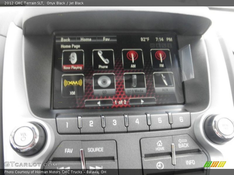 Onyx Black / Jet Black 2012 GMC Terrain SLT