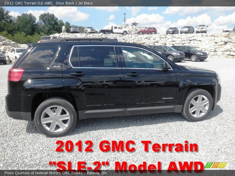 Onyx Black / Jet Black 2012 GMC Terrain SLE AWD