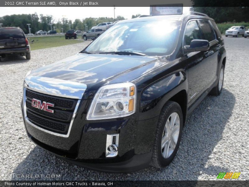 Onyx Black / Jet Black 2012 GMC Terrain SLE AWD