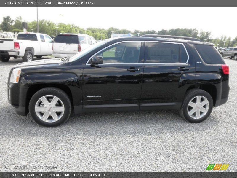 Onyx Black / Jet Black 2012 GMC Terrain SLE AWD