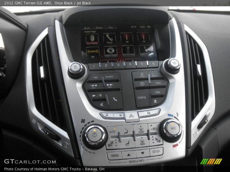 Onyx Black / Jet Black 2012 GMC Terrain SLE AWD
