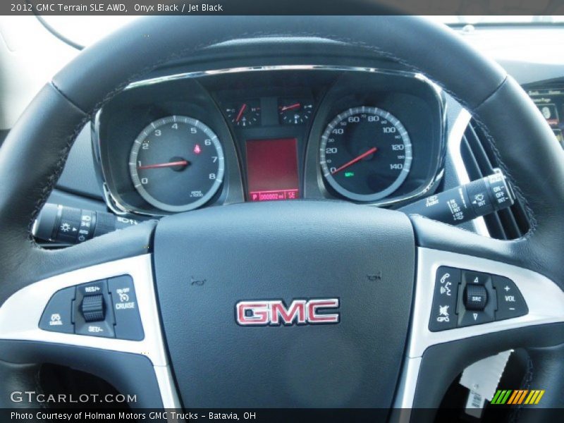 Onyx Black / Jet Black 2012 GMC Terrain SLE AWD