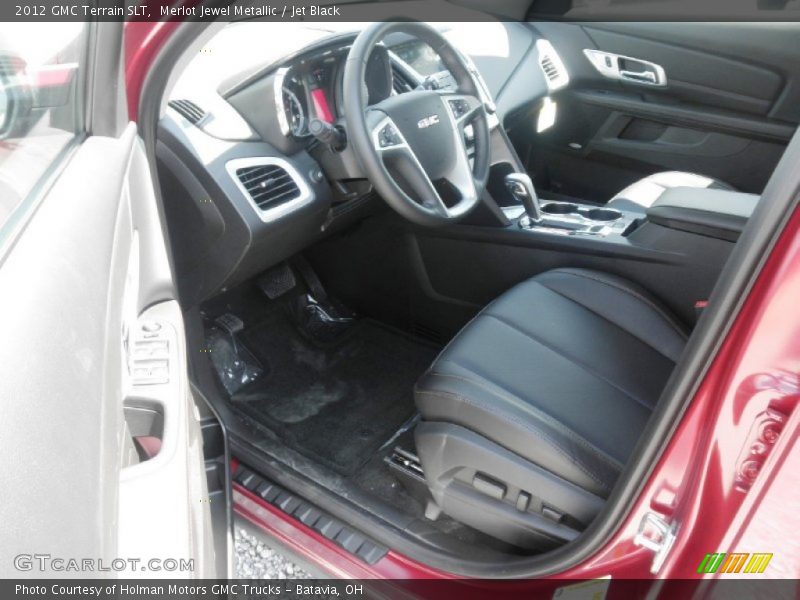 Merlot Jewel Metallic / Jet Black 2012 GMC Terrain SLT