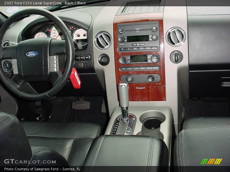 Black / Black 2007 Ford F150 Lariat SuperCrew