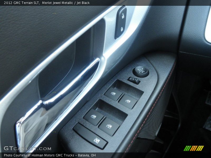 Merlot Jewel Metallic / Jet Black 2012 GMC Terrain SLT