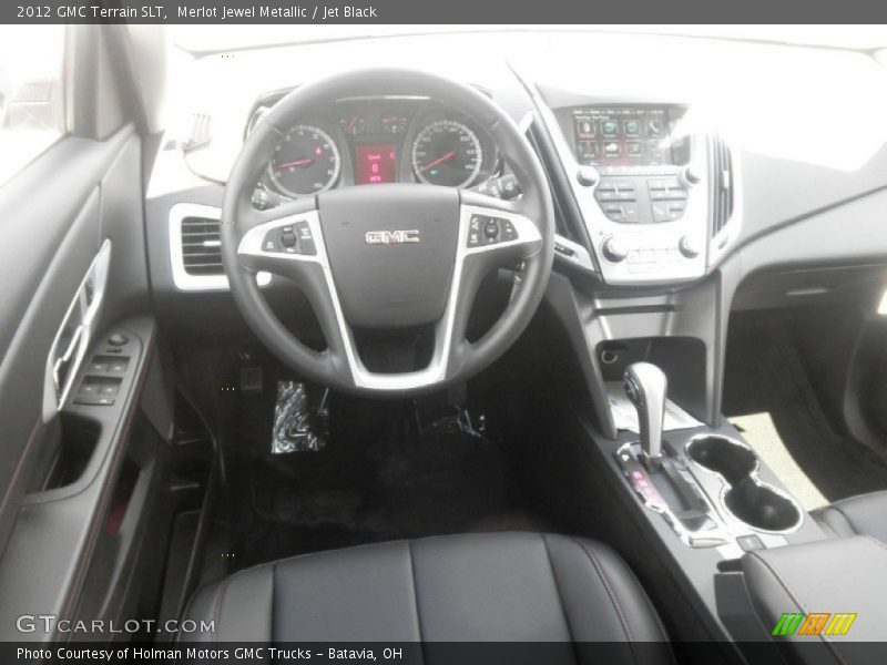 Merlot Jewel Metallic / Jet Black 2012 GMC Terrain SLT