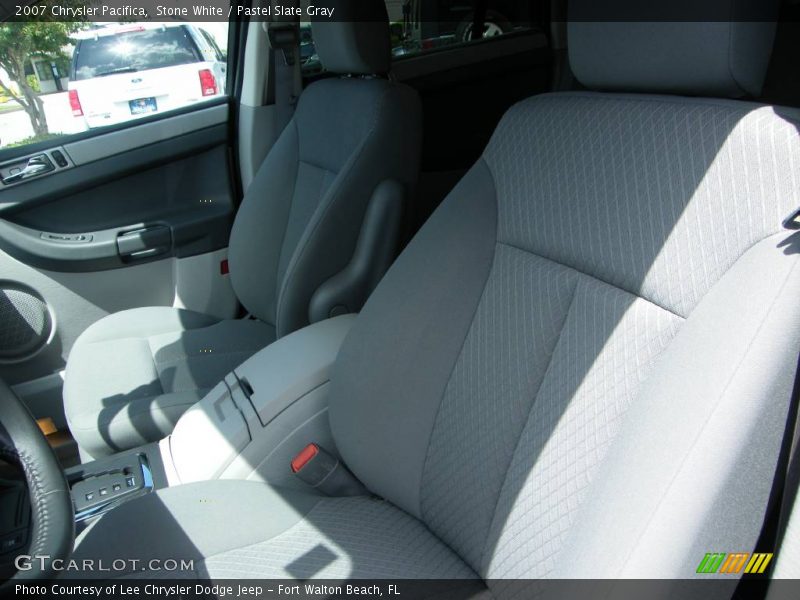 Stone White / Pastel Slate Gray 2007 Chrysler Pacifica