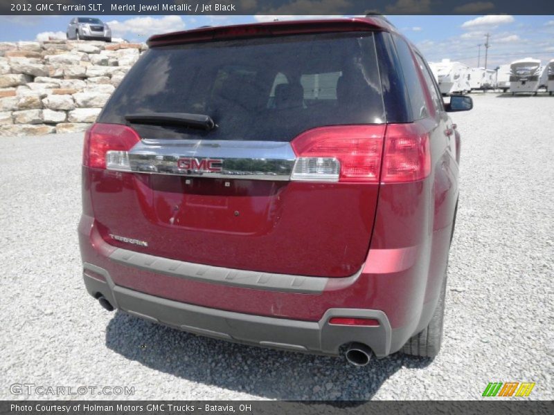 Merlot Jewel Metallic / Jet Black 2012 GMC Terrain SLT
