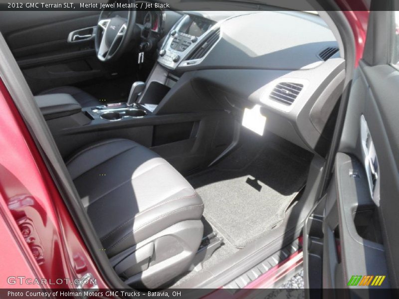 Merlot Jewel Metallic / Jet Black 2012 GMC Terrain SLT