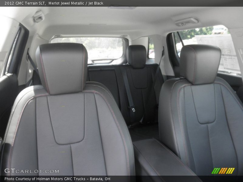 Merlot Jewel Metallic / Jet Black 2012 GMC Terrain SLT