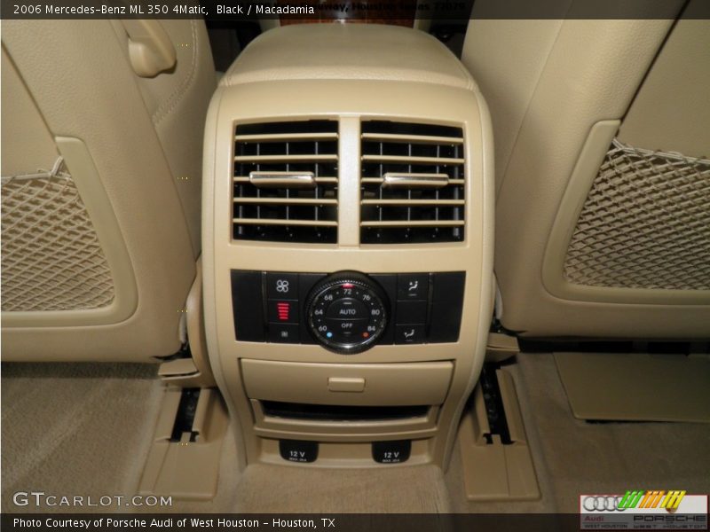 Black / Macadamia 2006 Mercedes-Benz ML 350 4Matic