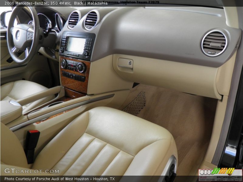Black / Macadamia 2006 Mercedes-Benz ML 350 4Matic