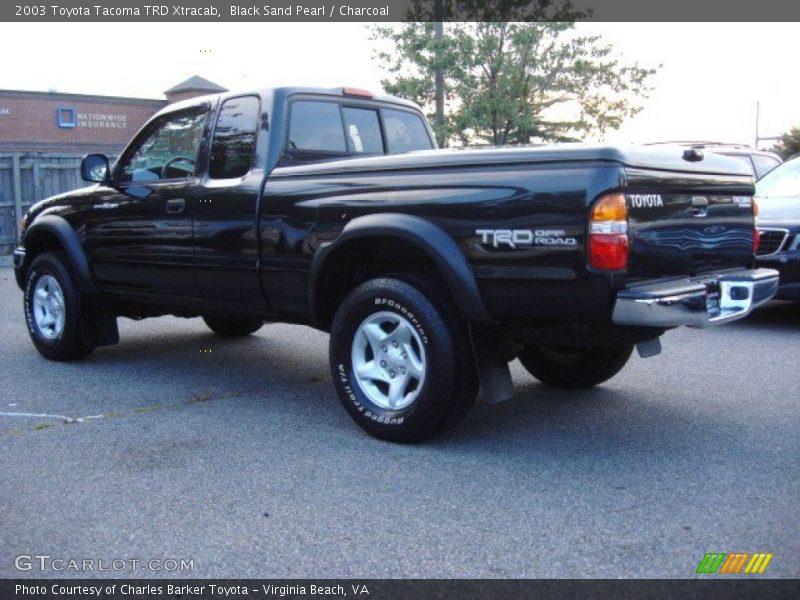 Black Sand Pearl / Charcoal 2003 Toyota Tacoma TRD Xtracab