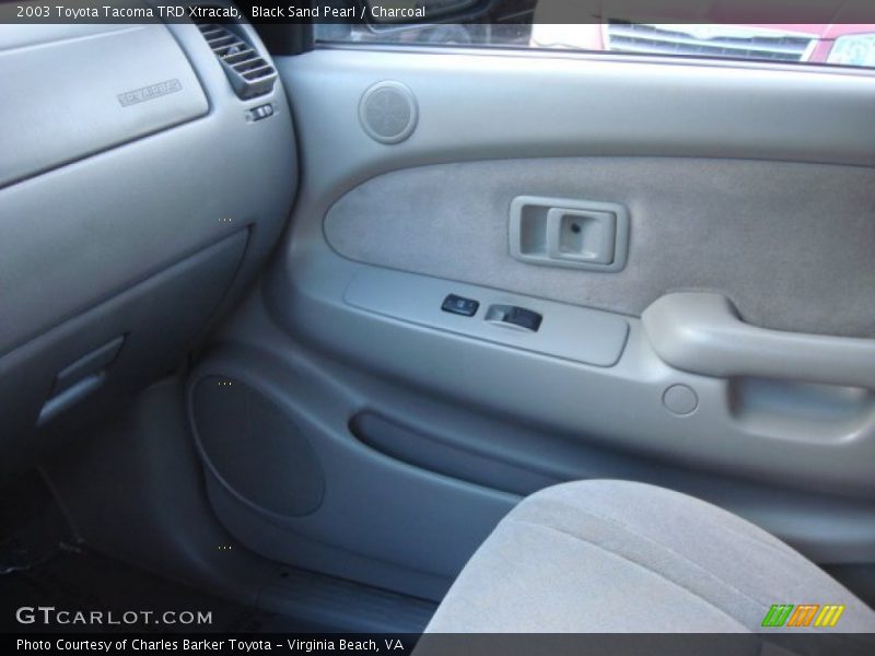 Black Sand Pearl / Charcoal 2003 Toyota Tacoma TRD Xtracab