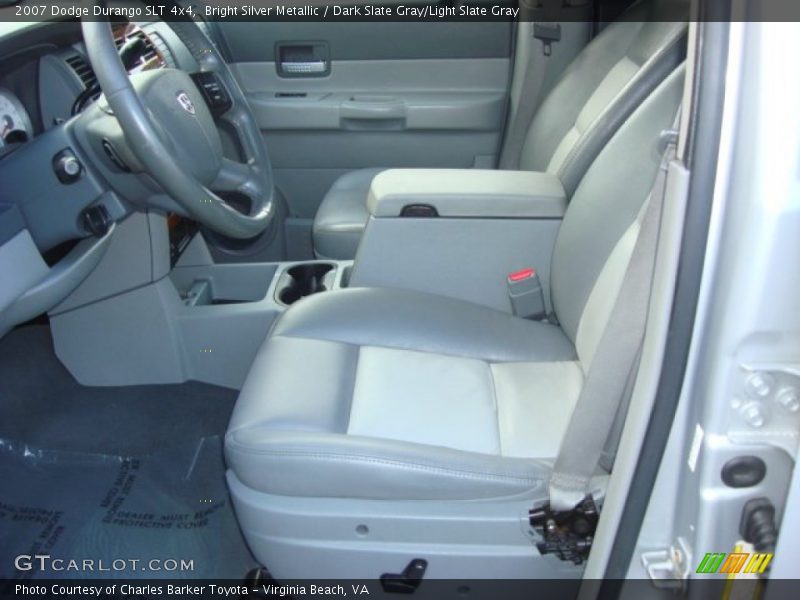 Bright Silver Metallic / Dark Slate Gray/Light Slate Gray 2007 Dodge Durango SLT 4x4