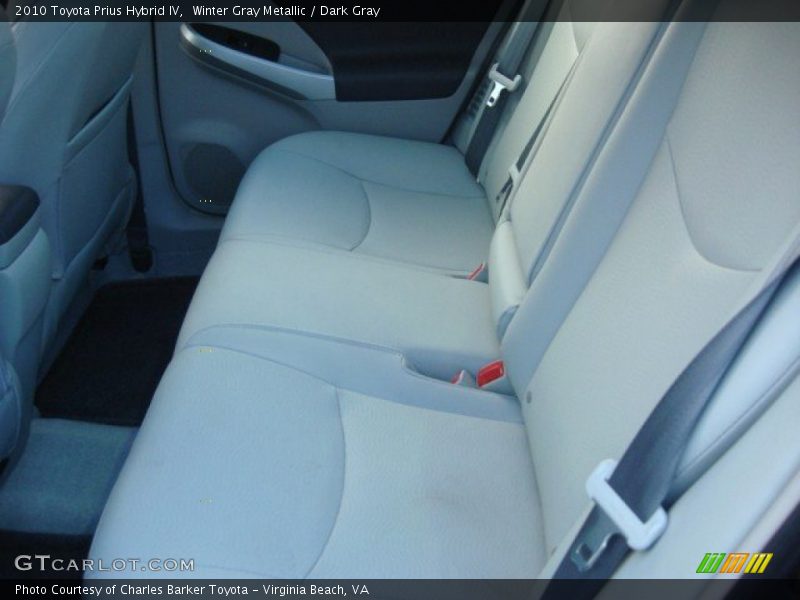 Winter Gray Metallic / Dark Gray 2010 Toyota Prius Hybrid IV