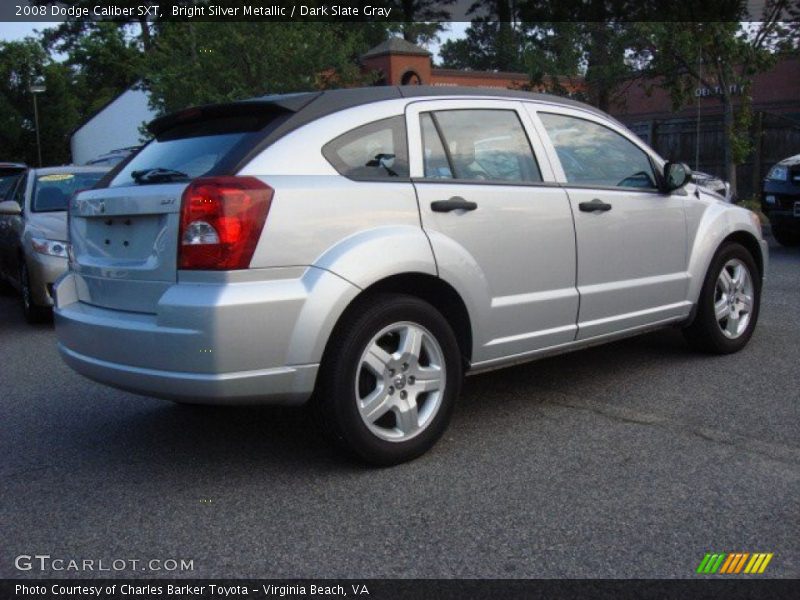 Bright Silver Metallic / Dark Slate Gray 2008 Dodge Caliber SXT
