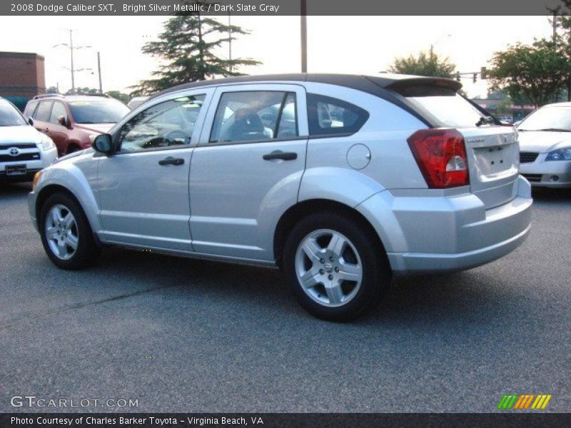 Bright Silver Metallic / Dark Slate Gray 2008 Dodge Caliber SXT