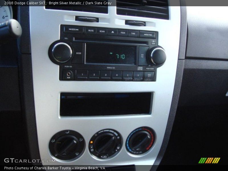Bright Silver Metallic / Dark Slate Gray 2008 Dodge Caliber SXT