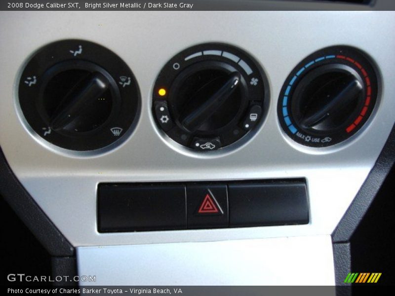 Bright Silver Metallic / Dark Slate Gray 2008 Dodge Caliber SXT