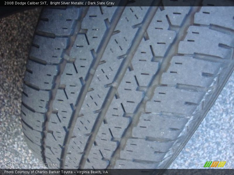 Bright Silver Metallic / Dark Slate Gray 2008 Dodge Caliber SXT