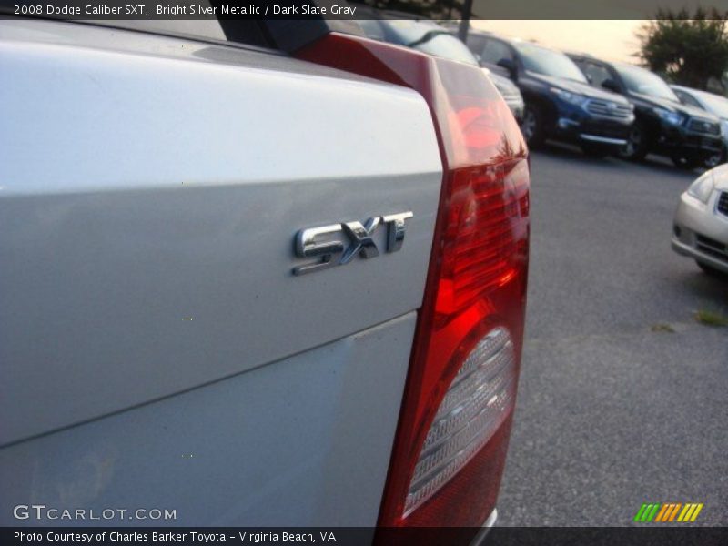 Bright Silver Metallic / Dark Slate Gray 2008 Dodge Caliber SXT