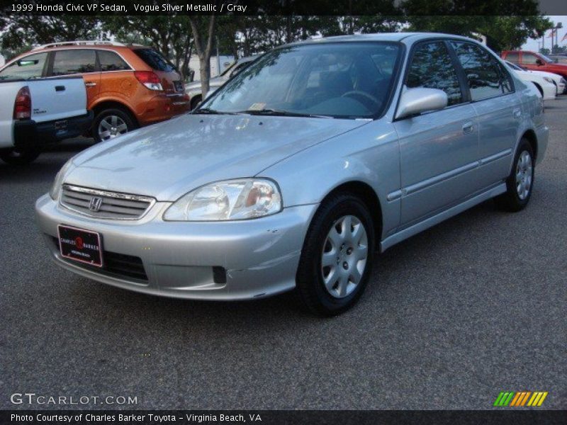 Vogue Silver Metallic / Gray 1999 Honda Civic VP Sedan