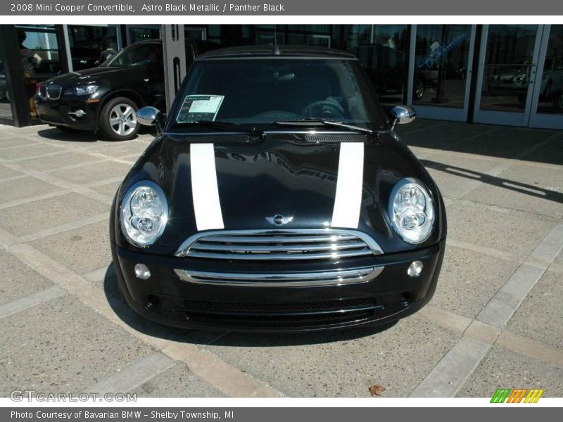 Astro Black Metallic / Panther Black 2008 Mini Cooper Convertible