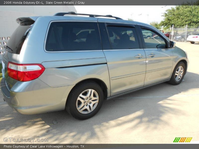 Slate Green Metallic / Gray 2006 Honda Odyssey EX-L