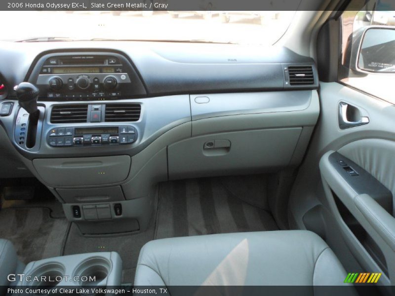 Slate Green Metallic / Gray 2006 Honda Odyssey EX-L