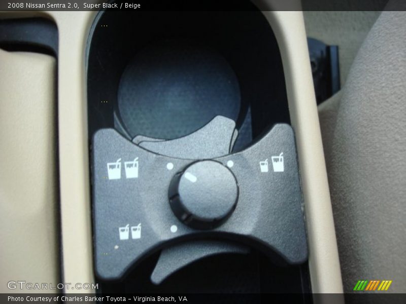 Super Black / Beige 2008 Nissan Sentra 2.0