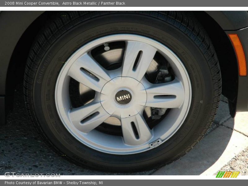 Astro Black Metallic / Panther Black 2008 Mini Cooper Convertible
