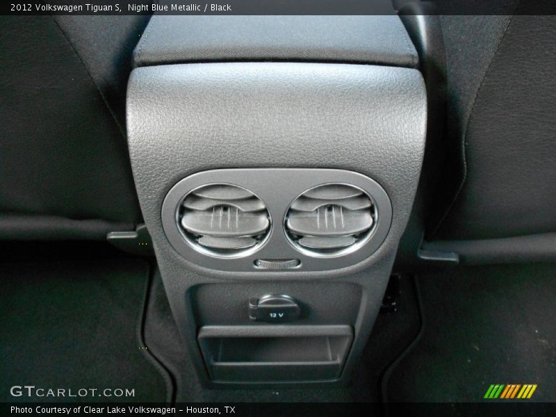 Night Blue Metallic / Black 2012 Volkswagen Tiguan S