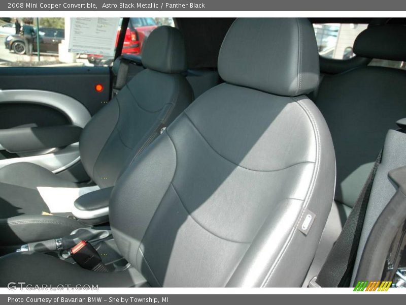 Astro Black Metallic / Panther Black 2008 Mini Cooper Convertible